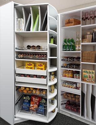 Petite series space-saving revolving wardrobe – wholesale closet systems
